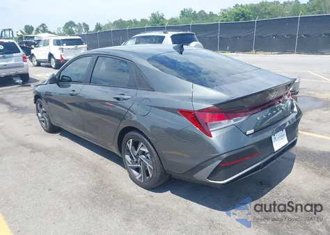 2025 Hyundai Elantra Sel Sport from USA, damaged, VIN KMHLM4DG4SU980596